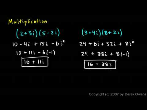 Complex Numbers, Part 4 - Mathematical Operations