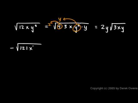 Algebra 1 11.5b - Examples