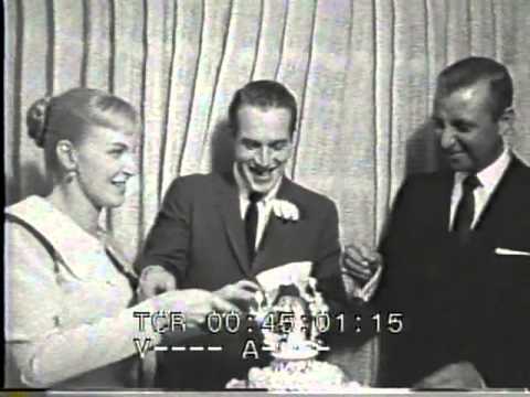 Paul Newman Joanne Woodward Wedding Newsreel Las Vegas 30 January 1958