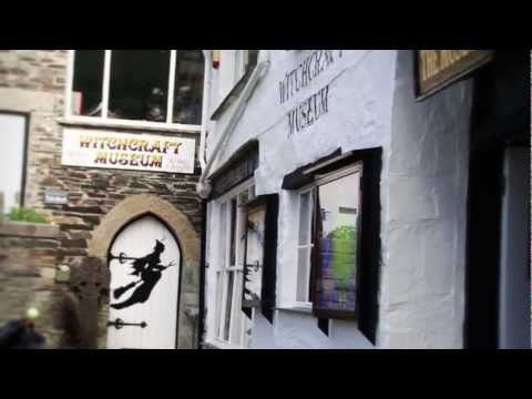 WITCHCRAFT IN CORNWALL - THE MUSEUM OF WITCHCRAFT BOSCASTLE CORNWALL