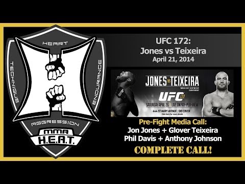 UFC 172: Jones/Teixeira + Davis/Johnson Pre-Fight Conference Call (complete + unedited)