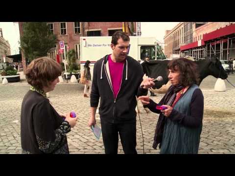 Billy on the Street: Cash Cow with Lena Dunham and Elena!