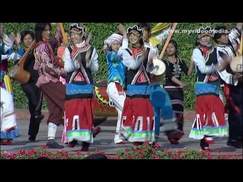 Kunming, Yunnan, dance of national minorities - China Travel Channel