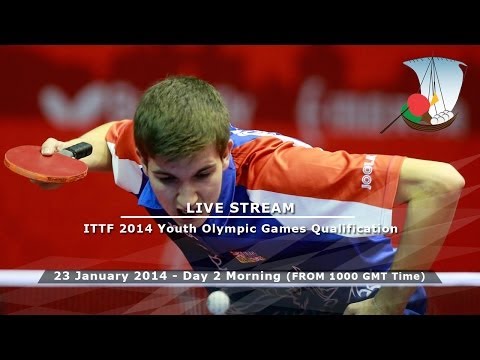 ITTF 2014 Youth Olympic Games Qualification - Day 2 Morning Session