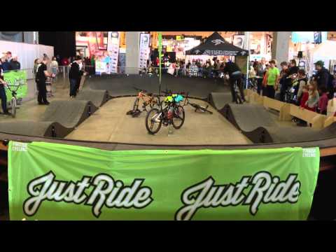 Matti Lehikoinen GoExpo 2014 Just Ride Pumptrack