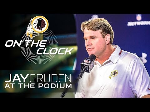 2014 NFL Draft (3rd Round) Jay Gruden Press Conference