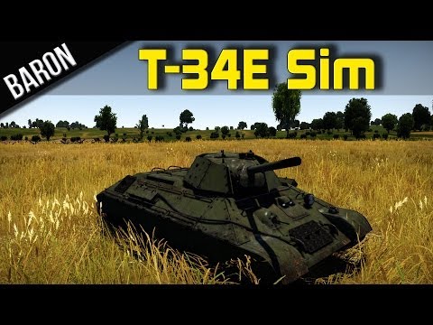 War Thunder T-34E Premium Soviet Tank - Simulator Battles - War Thunder Tanks