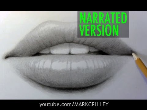 How to Draw the Mouth & Lips (Narrated Step by Step)