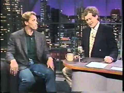 David Letterman with Arnold Schwarzenegger - 1991!! interview