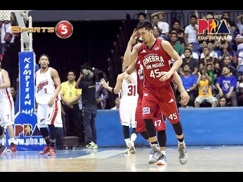 Brgy Ginebra Vs Alaska Aces April 13, 2014 [3rd Quarter] -  Commisioner's Cup 2014