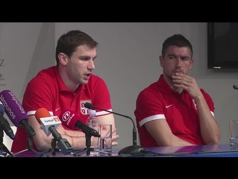 Croatia vs Serbia - 2014 World Cup Qualifier - Serbia prepare for Croatia clash