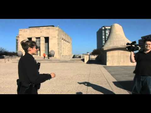 Reporter threatened for filming Federal Reserve Building Building across street in Kansas City