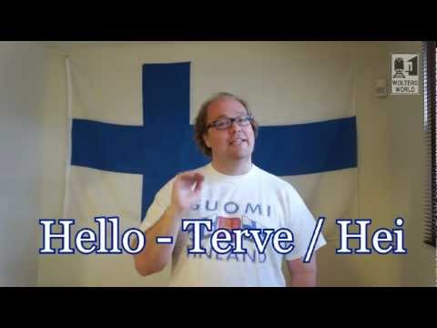 Learn Finnish - 10 Finnish Words for Tourists