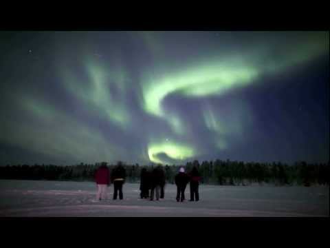 Northern lights - Aurora Borealis - time-lapse video - Lapland - Finland - Rovaniemi & Muonio