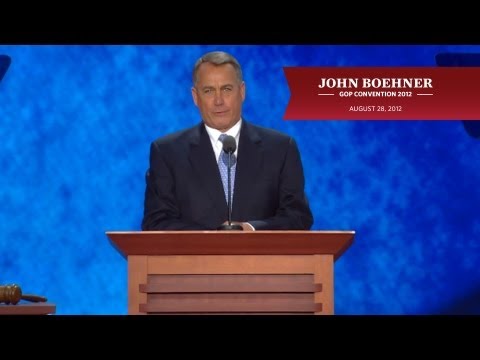 Speaker John Boehner