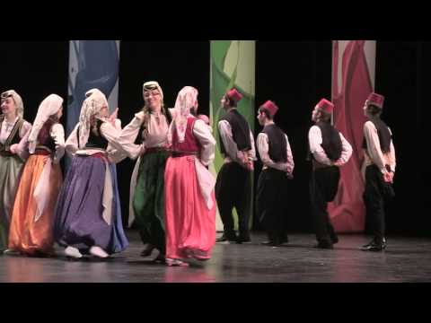 Bosnian Folk Dance Group from Chicago in 2013 Intl. Art & Language Contest