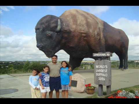 Sarkar Family, USA Travel North Dakota 1/8 Buffallo Geo-Center Scandanavian Center August 2009