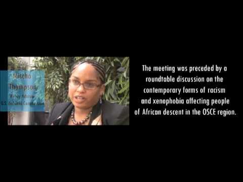 ODIHR Roundtable on Racism against Persons of African Descent in the OSCE Region