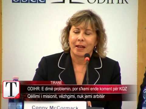 ODIHR, NUK KEMI ENDE KOMENT PER KQZ Tema TV. 15 maj 2013