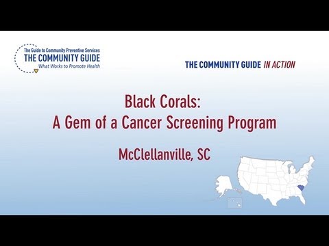 Black Corals Cancer Education