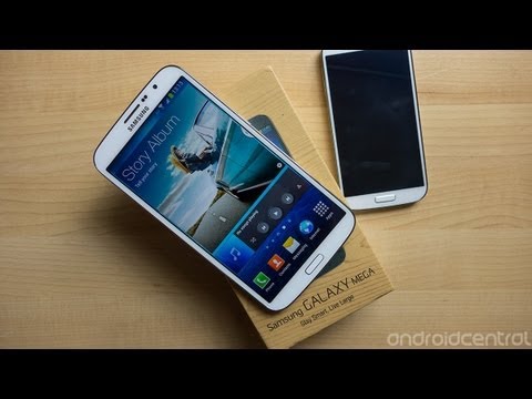 Samsung Galaxy Mega (6.3) video walkhrough