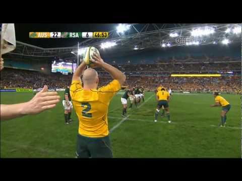 Stephen Moore Try Vs Springboks 2011