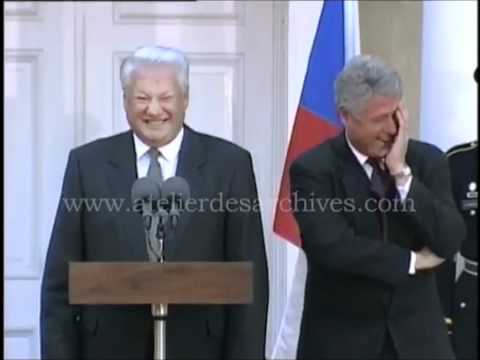 Clinton Yeltsin laughing - ein ungetrübter Herbsttag im Hyde Park