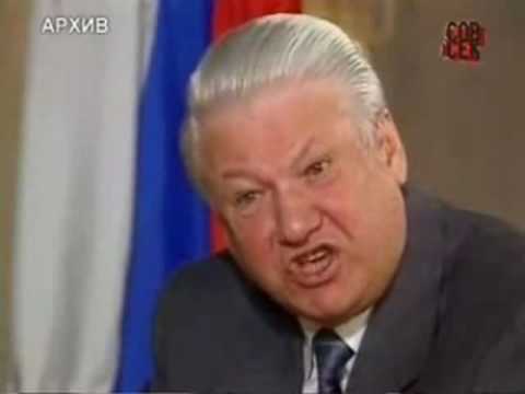 BORIS YELTSIN.  Dramatic Interview.