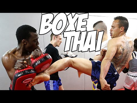 Boxe thaïlandaise : Séance d'entraînement au Team André Zeitoun