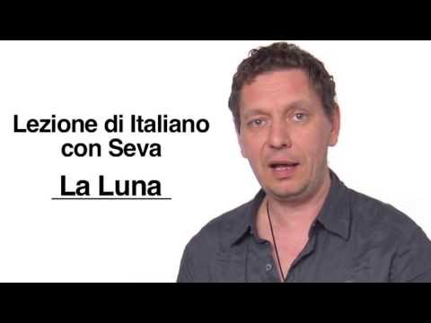 Italian Language Lessons: Listening to La Luna