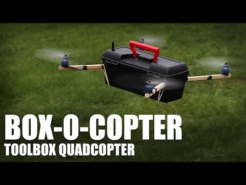 Flite Test - Box-O-Copter (toolbox quadcopter)