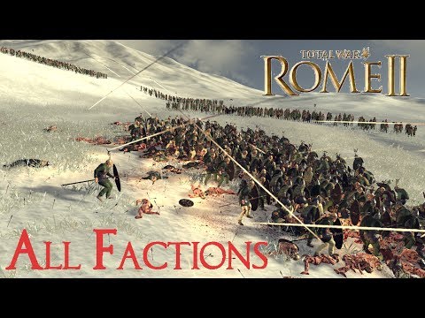 Rome 2: All New Factions: Caesae In Gaul - Galatia Vs Egypt - Battle #23