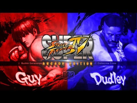 Kiryu Tsukimiya ( Guy ) Vs HJMxp ( Dudley )  Arcade Edition 2012 1080p HD◄◄