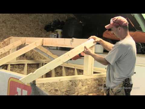 How To Build A Shed - Part 3 Building & Installing Rafters