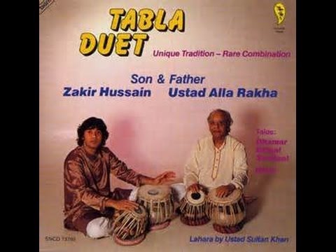 ALLA RAKHA & Z HUSSAIN   CD TABLA DUET