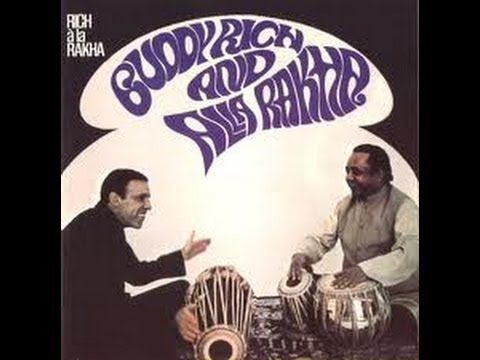 ALLA RAKHA   CD  RICH A LA RAKHA WITH BUDDY RICH