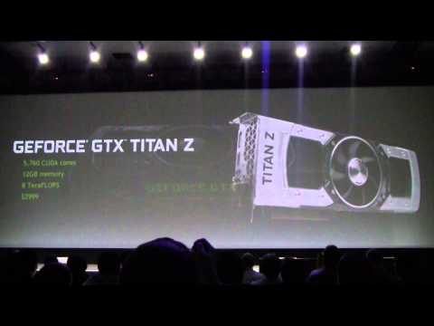 NVIDIA GTC 2014 Jen-Hsun Huang Keynote: Pascal GPU, GeForce GTX Titan Z, Tech Demos and More