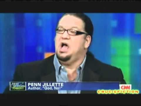 Piers Morgan Is A Dick To Penn Jillette (Part 1 of 2)