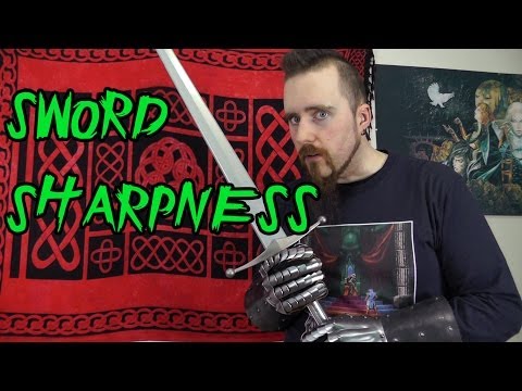 Were Medieval swords actually sharp? - The myth of the blunt sword