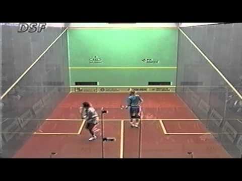 Squash :Jahangir Khan v Chris Walker World squash open 1993 semi final