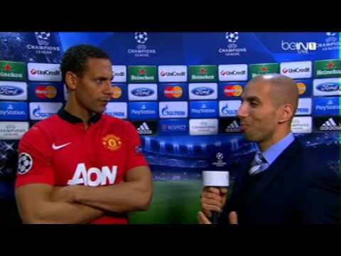 Interview Rio Ferdinand vs Olympiakos