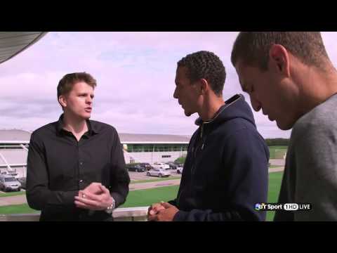 Rio Ferdinand & Nemanja Vidić Interview