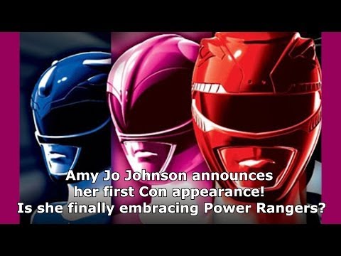 Amy Jo Johnson announces her first Con appearance! Is she finally embracing Power Rangers?