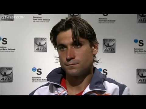 David Ferrer Barcelona 2012 Semi-final Spanish Interview