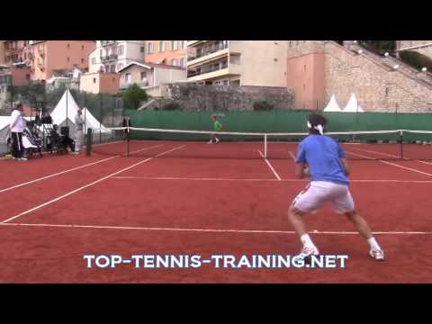 David Ferrer vs Bernard Tomic Point Play (Court Level)