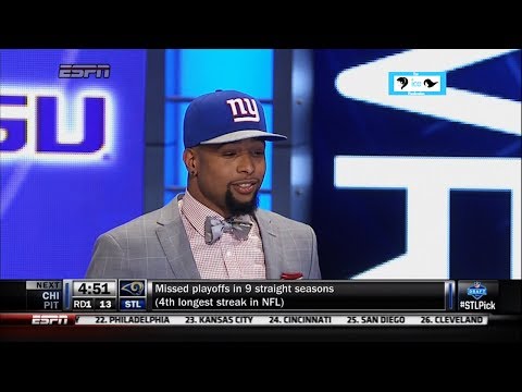 New York Giants Draft Odell Beckham Jr. | LIVE 5-8-14