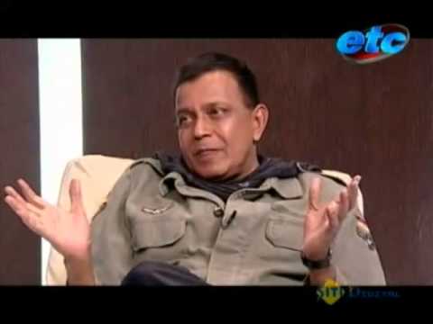 Mithun Chakraborthy with Komal Nahta...