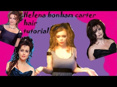 helena bonham carter hair and make up tutorial