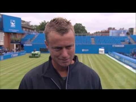 Lleyton Hewitt interviewed ahead of the Aegon Championships at The Queen's Club