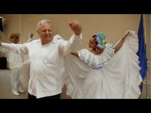 TAIWAN NICARAGUA AMBASSADOR WILLIAM M.TAPIA DANCING